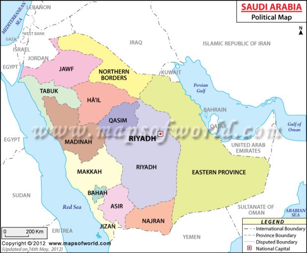 saudi-arabia-political-map