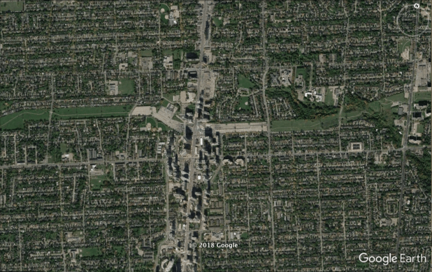 Finch Station Parking Lot